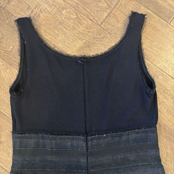 St. John‎ Evening Black Knit Dress with Beading Size 10 Spring 2006 - Picture 10 of 10